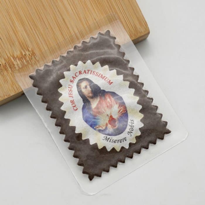 加尔默罗圣母圣带-带包装-卡片-7x5.5cm Catholic religious art