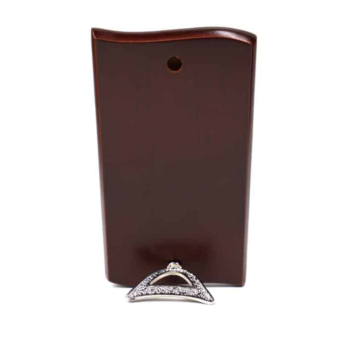 银浮雕摆台-圣母抱耶稣-银金色-11x6cm Catholic religious art