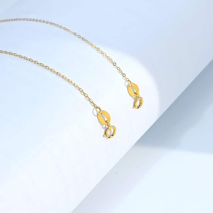 项链十字架-18K金-项链-1.7x1.1cm Catholic religious art