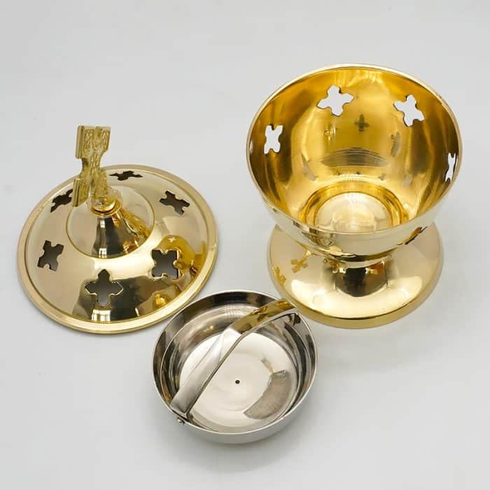 【现货】香炉-黄铜-高13cm Catholic religious art