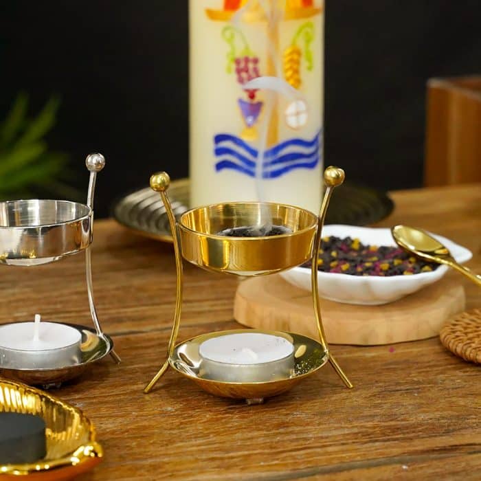 【现货】香炉 黄铜高8厘米 Catholic religious art