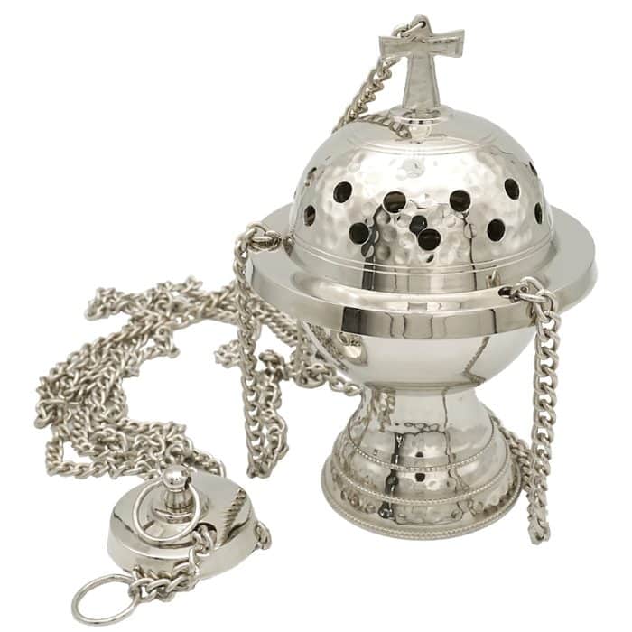 【现货】提炉-黄铜-镀镍-高19cm Catholic religious art