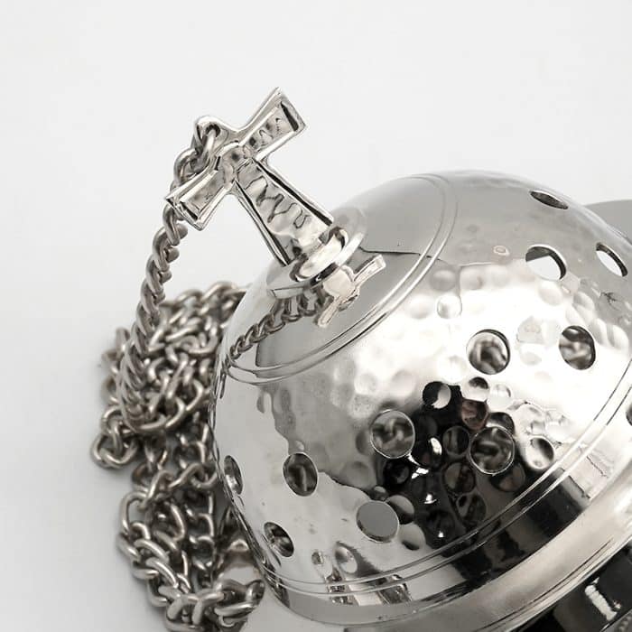 【现货】提炉-黄铜-镀镍-高19cm Catholic religious art