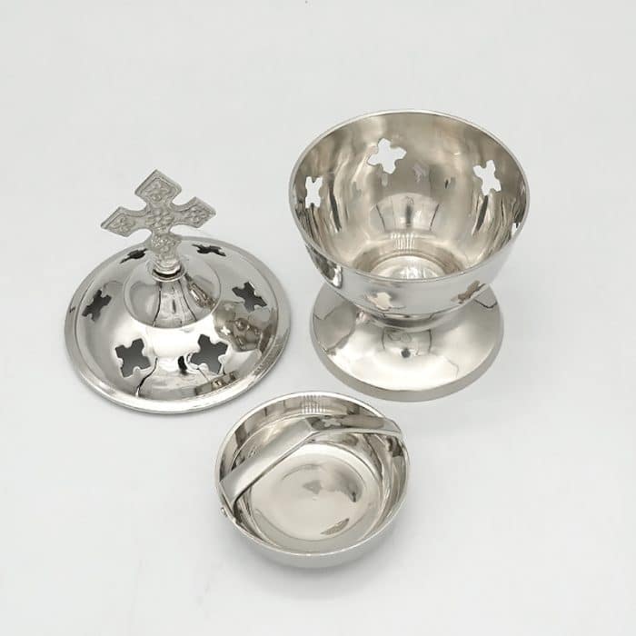 【现货】香炉-镀镍-高13cm Catholic religious art