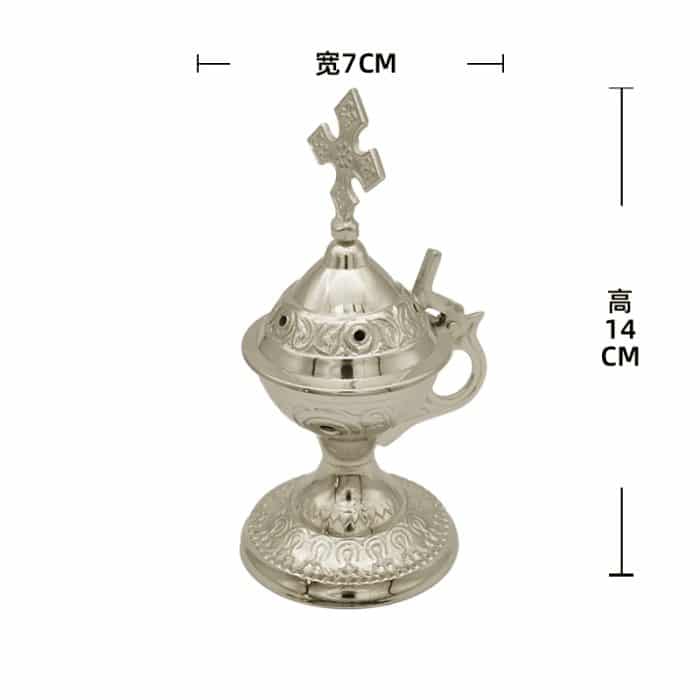 【现货】香炉 高14厘米 Catholic religious art