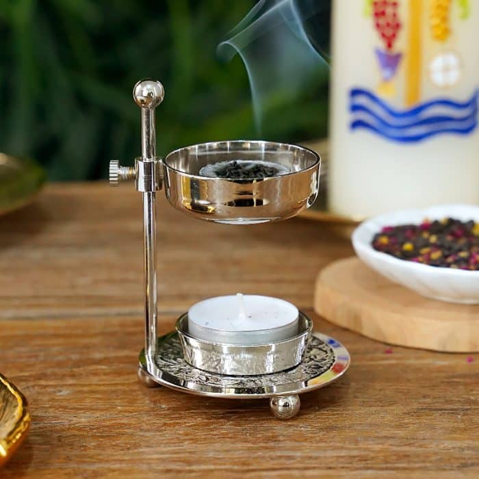 【现货】香炉可调节镀镍 高11厘米 Catholic religious art