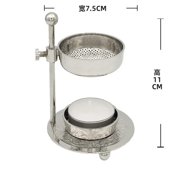 【现货】香炉可调节镀镍 高11厘米 Catholic religious art