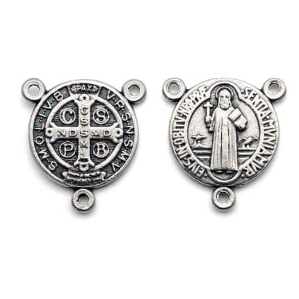 DIY三通-圣本笃-锌合金-1.5cm