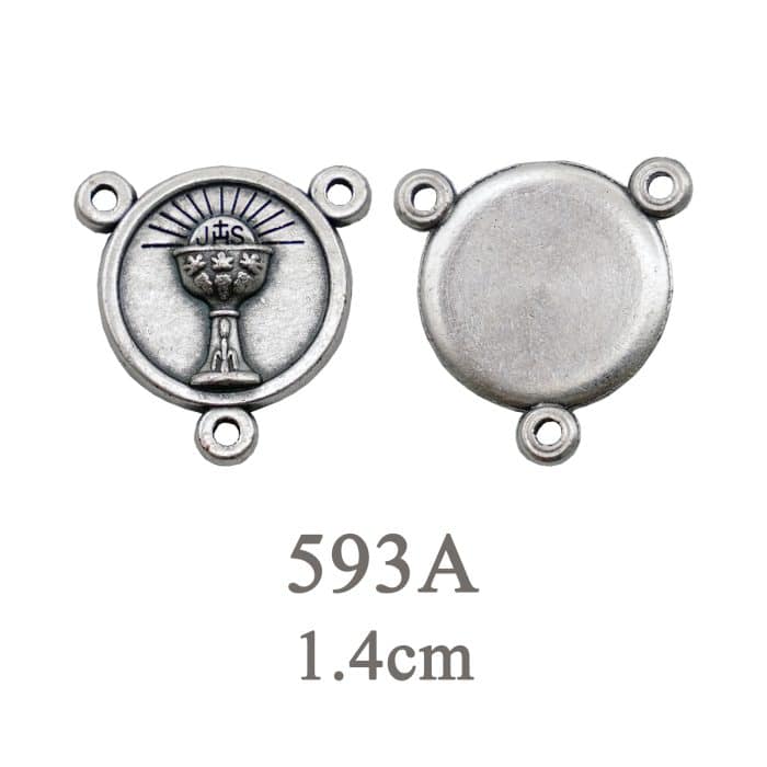 DIY三通-圣体-锌合金-1.4cm Catholic religious art