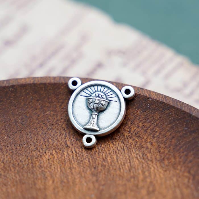 DIY三通-圣体-锌合金-1.4cm Catholic religious art