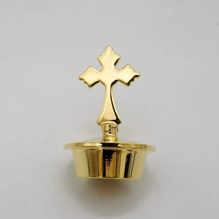 【现货】带玻璃托盘和瓶盖 酒水壶 18x14 cm-100ml Catholic religious art