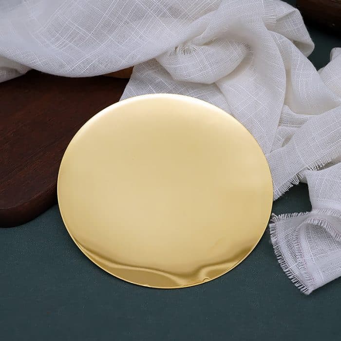 【现货】圣盘 Ø 14 cm 黄铜金色 Catholic religious art