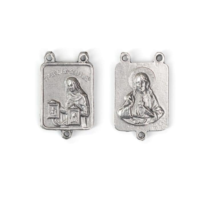 DIY三通-加尔默罗-锌合金-1.8cm Catholic religious art