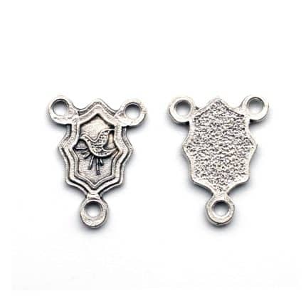 DIY三通-坚振圣事-椭圆异形设计-锌合金-1.0cm