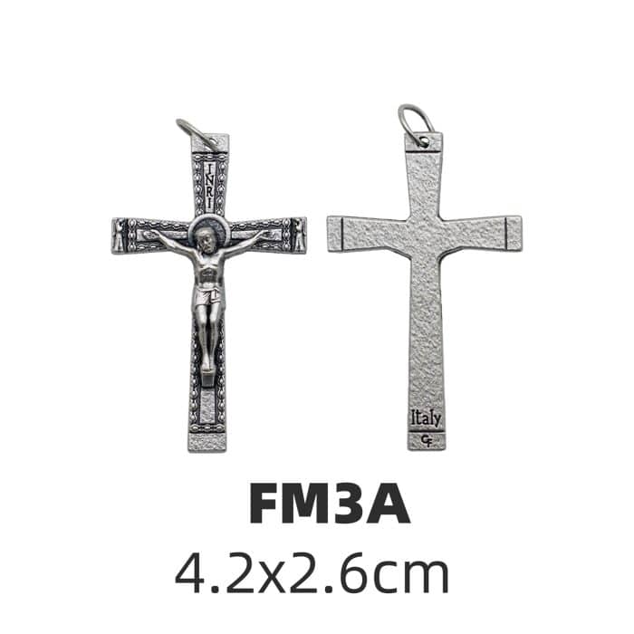 DIY十字架-锌合金-4.2cm Catholic religious art