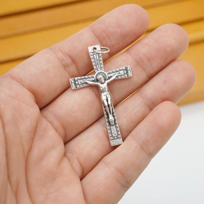 DIY十字架-锌合金-4.2cm Catholic religious art