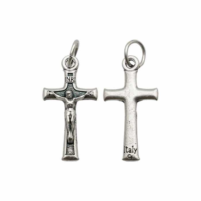 DIY十字架-沙面背景-锌合金-2.1cm Catholic religious art