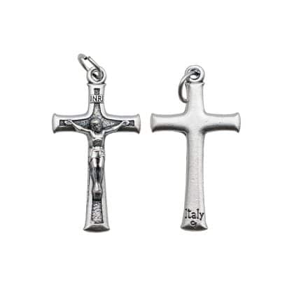 DIY十字架-沙面背景-锌合金-3cm