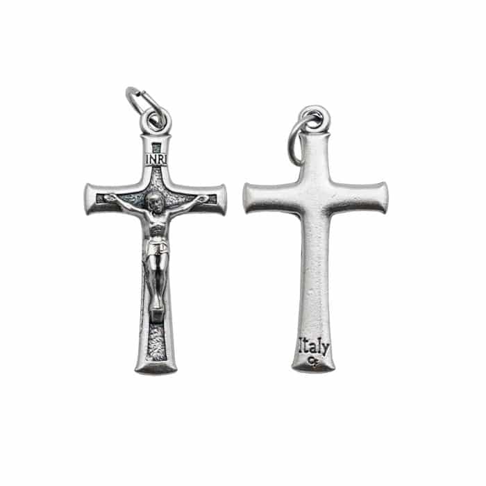 DIY十字架-沙面背景-锌合金-3cm Catholic religious art