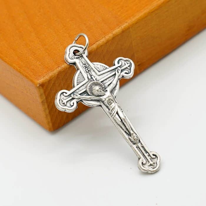 DIY十字架-锌合金-4.6x2.8cm Catholic religious art