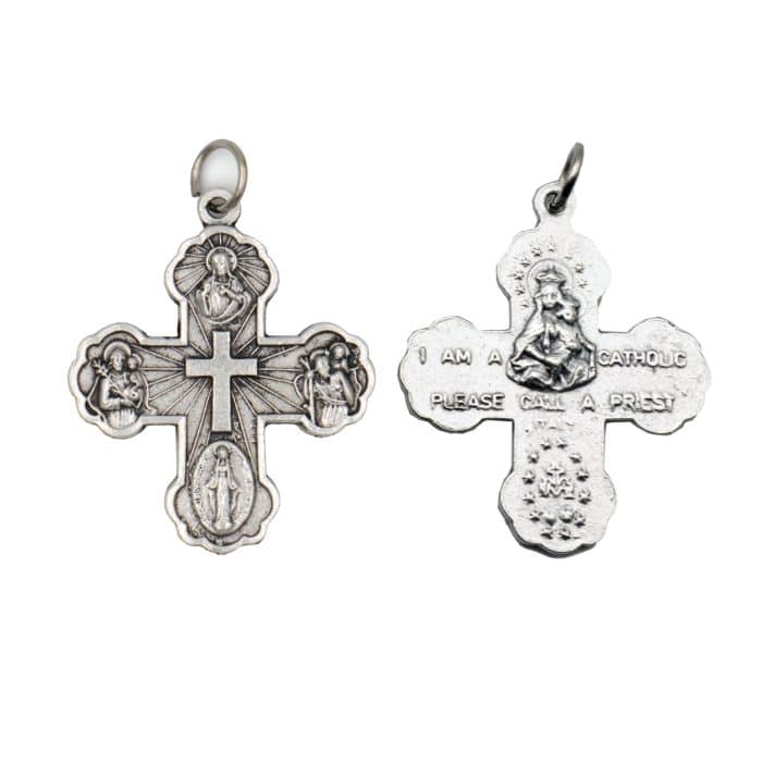 DIY十字架-加尔默罗-锌合金-2.9x2cm Catholic religious art