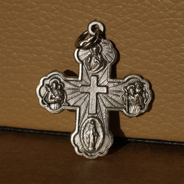 DIY十字架-加尔默罗-锌合金-2.9x2cm Catholic religious art