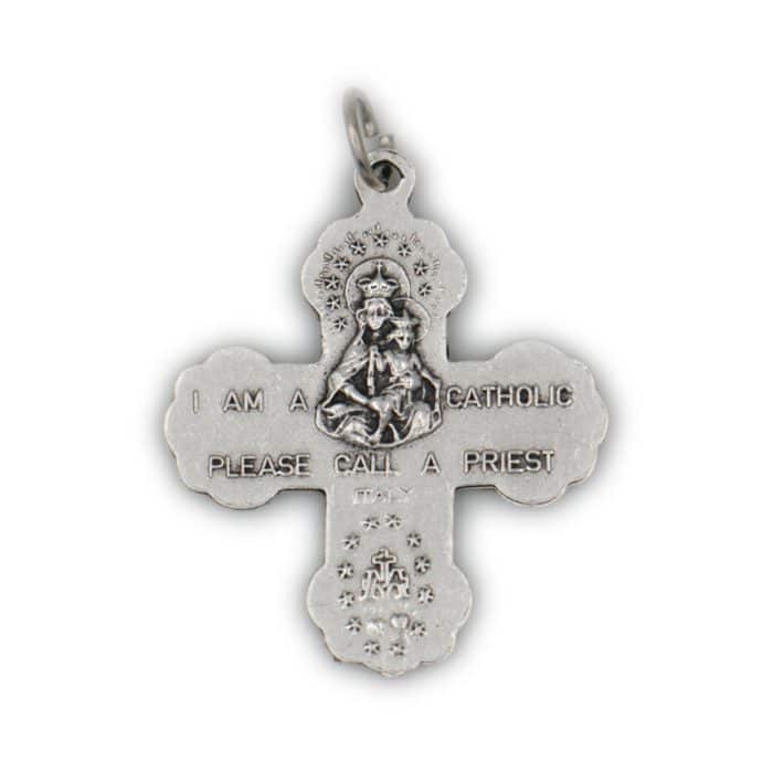 DIY十字架-加尔默罗-锌合金-2.9x2cm Catholic religious art
