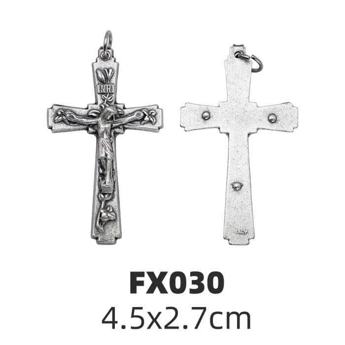 DIY十字架-锌合金-4.5x2.6cm Catholic religious art