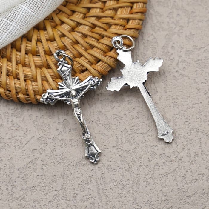 DIY十字架-锌合金-3.9x2cm Catholic religious art