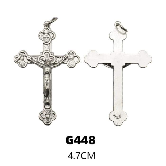 DIY十字架-锌合金-4cm Catholic religious art