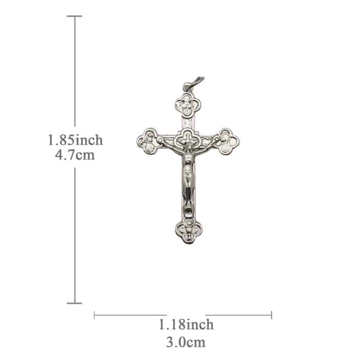 DIY十字架-锌合金-4cm Catholic religious art