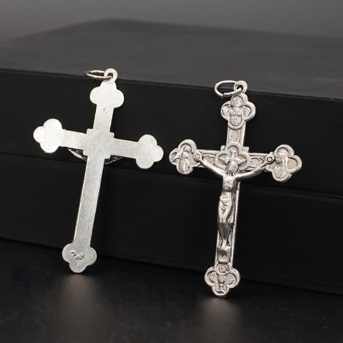 DIY十字架-锌合金-4cm Catholic religious art