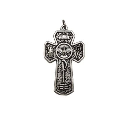 DIY十字架-圣神-锌合金-4.5x2.8cm