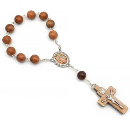 一端念珠-瓜达卢佩-枣木-8mm