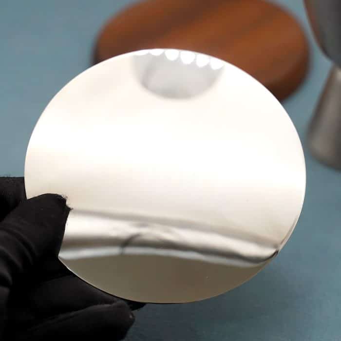 【现货】银色圣爵杯带圣盘不锈钢材质 高11.5厘米 Catholic religious art