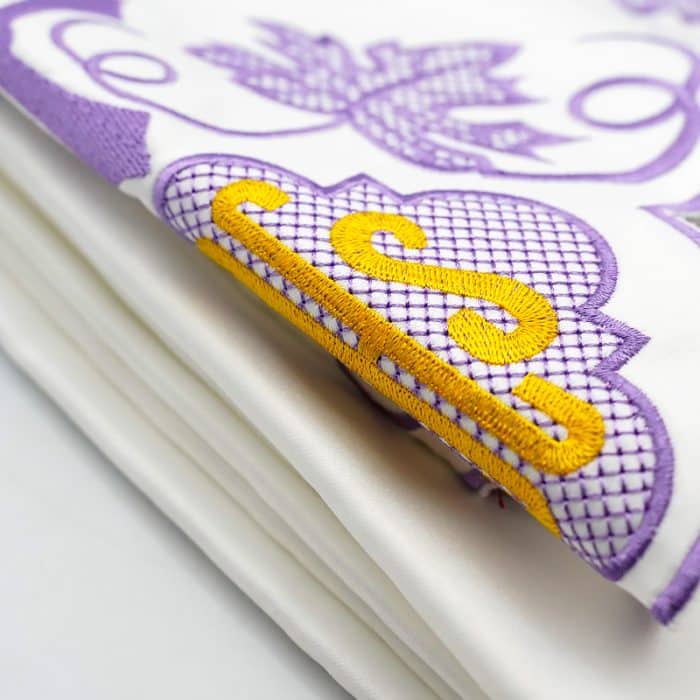 彩色刺绣祭台布-紫色130x300cm Catholic religious art