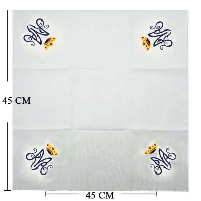 祭台用九折布套装 - 圣母颂符号 Catholic religious art