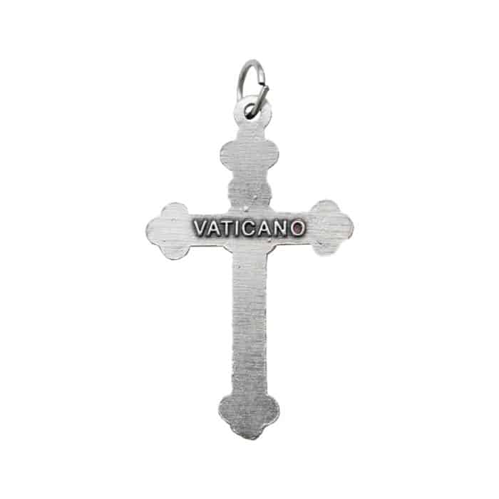 DIY十字架-默主哥耶和平-锌合金-3.7x2.3cm Catholic religious art