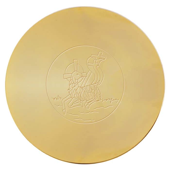 【现货】圣体盘-羔羊14cm Catholic religious art