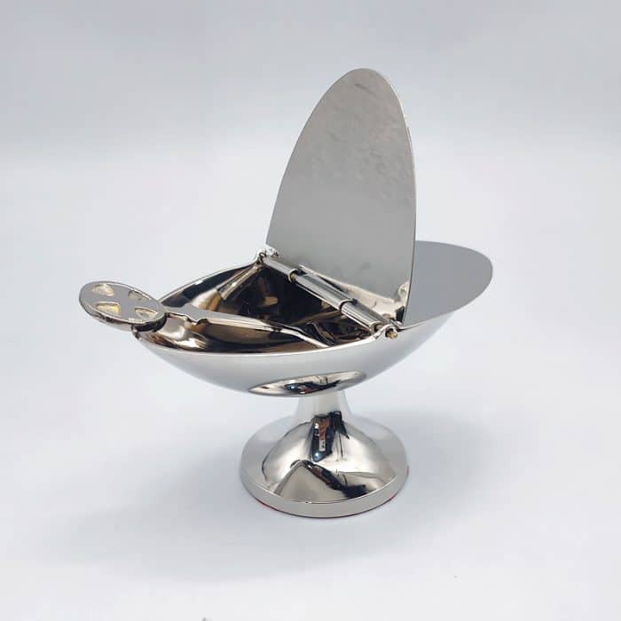 【现货】香船-黄铜-镀银带勺-高7cm Catholic religious art