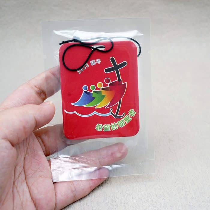 车内饰品-2025禧年-四种香味车挂 Catholic religious art