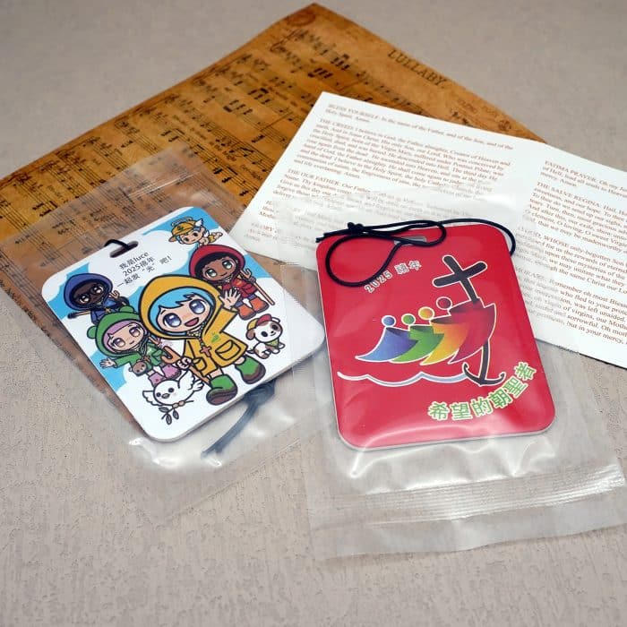 车内饰品-2025禧年-四种香味车挂 Catholic religious art