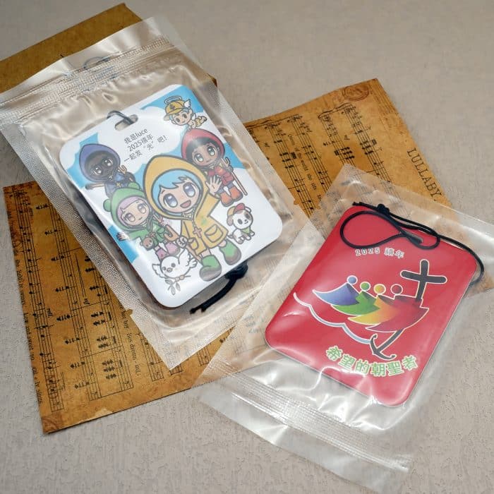 车内饰品-2025禧年-四种香味车挂 Catholic religious art