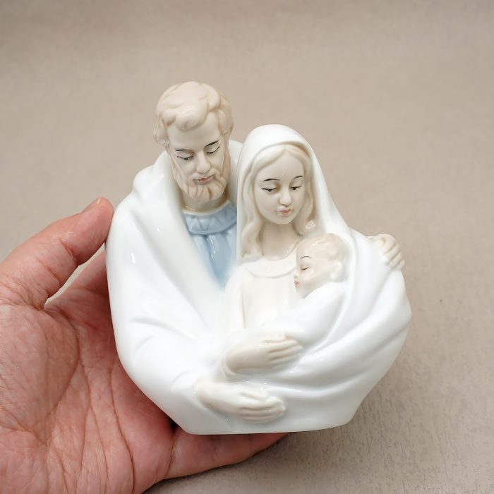 陶瓷摆件-圣家-半身-12.5cm Catholic religious art