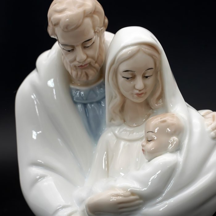 陶瓷摆件-圣家-半身-12.5cm Catholic religious art