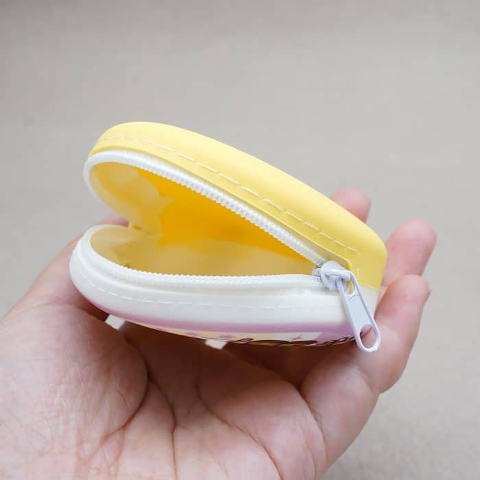 2025禧年-紫色橡胶圆形念珠包挂件8cm Catholic religious art