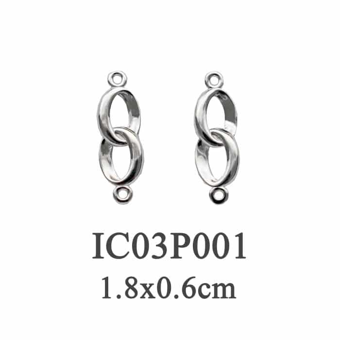 DIY双通-婚约-925银-1.8cm Catholic religious art