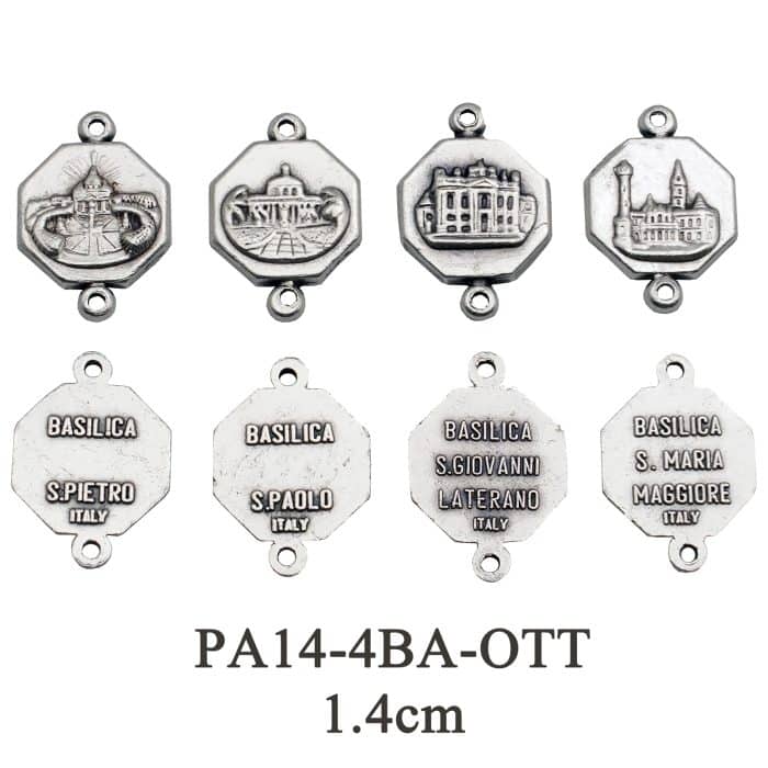 DIY套装-四大殿-六角-锌合金-1.4cm Catholic religious art