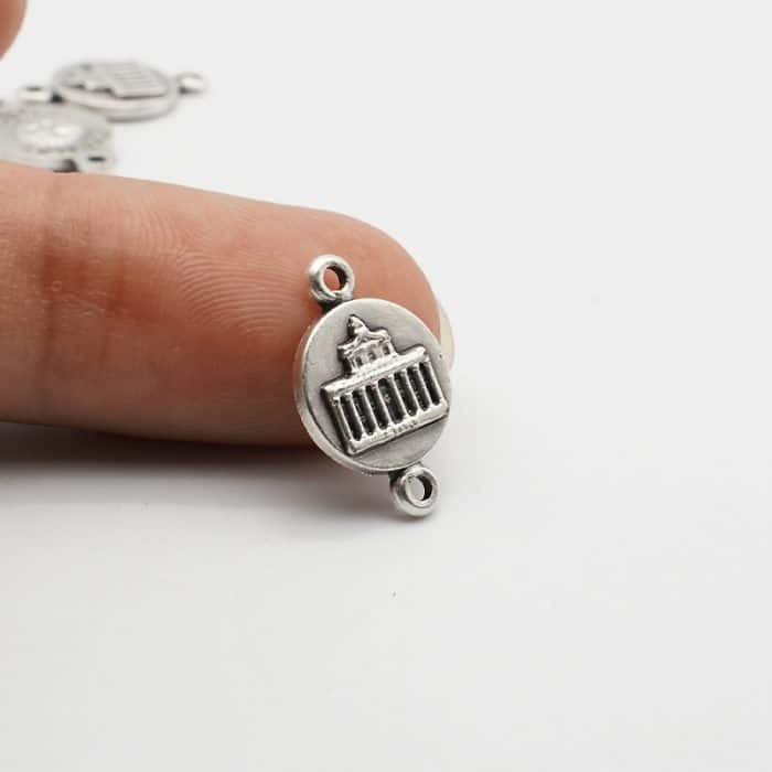 DIY套装-四大殿-圆形-锌合金-1.1cm Catholic religious art