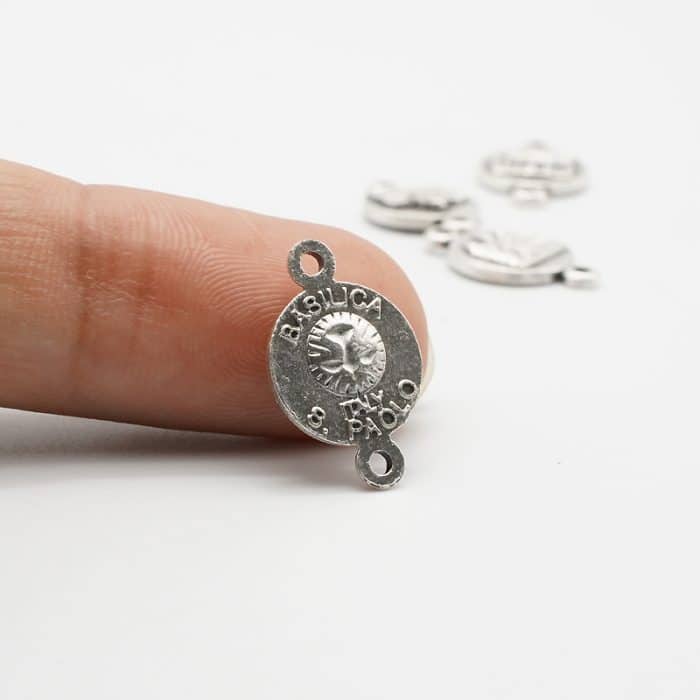 DIY套装-四大殿-圆形-锌合金-1.1cm Catholic religious art